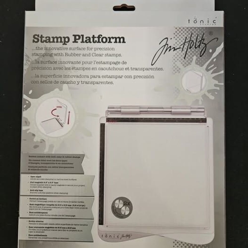 Tonic Studios Tim Holtz STAMP PLATFORM- Brand New- Retired